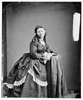 Hoop Skirt Gallery: Brady Studio, between 1860 and 1875. Creator: Unknown