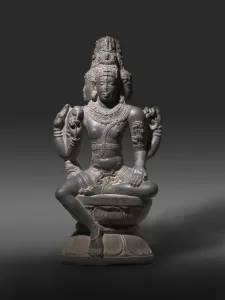 Granite Prints: Brahma, late 900s-1000s. Creator: Unknown