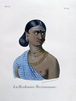 Brahmin Gallery: Brahmin Mariamman, 1828. Artist: Marlet et Cie