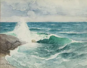 Waterscape Prints: The Braker, 1894. Creator: Sven Alfred Thörne