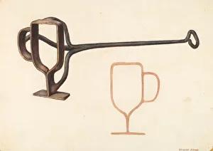 Branding Iron, c. 1942. Creator: Elizabeth Johnson