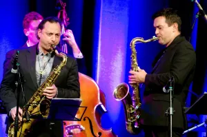 Brandon Allen and Alex Garnett, Ropetackle Arts Centre, Shoreham, West Sussex, Jan 2016