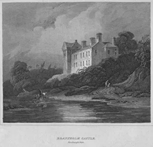 Roxburghshire Prints: Branxholm Castle, Roxburghshire, 1814. Artist: John Greig