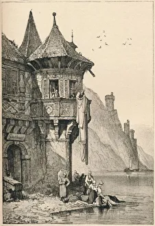 Prout Prints: Braubach, c1820 (1915). Artist: Samuel Prout