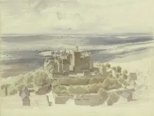 Horizon Prints: Braunfels castle, 1853. Creator: Carl Theodor Reiffenstein