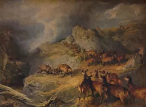 Sir E Landseer Prints: None but the Brave deserve the Fair, c1854. Artist: Edwin Henry Landseer
