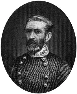 Bragg Collection: Braxton Bragg, Confederate general, 1862-1867.Artist: J Rogers