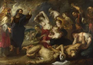 Nehushtan Prints: The Brazen Serpent, 1635-1640. Artist: Rubens, Pieter Paul (1577-1640)