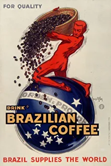 Promotion Gallery: Brazilian coffee, 1931. Creator: D Ylen, Jean (1886-1938)