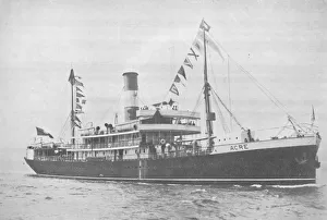 Alured Gray Prints: The Brazilian Lloyd s. s. Acre. 1914