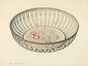 John H Prints: Bread Basket, c. 1940. Creator: John H. Tercuzzi