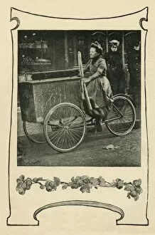 Cycling Collection: How Bread Is Delivered In Paris, 1901. Creator: Unknown