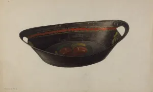 Mildred Ford Prints: Bread Tray, c. 1938. Creator: Mildred Ford