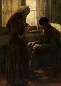 The Breadwinner, 1887. Creator: Alexandre Struys