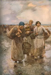 Gathering Prints: Breadwinners, c1904, (c1930). Creator: Robert McGregor
