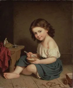 Meal Prints: Breakfast, 1866. Creator: Amalia Lindegren