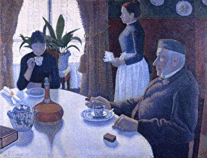 Paul 1863 1935 Gallery: Breakfast. Artist: Signac, Paul (1863-1935)