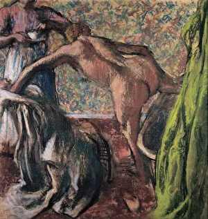 After The Bath Gallery: Breakfast After The Bath (The Bath), 1895-1898