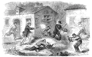 Villagers Prints: Breakfast-hunting at Roccapalumba
