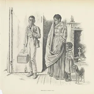 R H Russell Prints: Breaking home ties, 1899. Creator: Jay Campbell Phillips