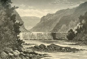 A Measom Gallery: Breakwater, Ramapo, 1874. Creator: A. Measom