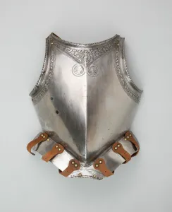 Breastplate with Associated Skirt for Half-Armor, Italy, northern, c. 1580