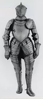 Chest Plate Gallery: Breastplate, Augsburg, c. 1580. Creator: Unknown