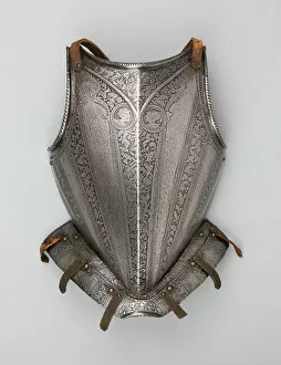 Chest Plate Gallery: Breastplate, Milan, 1570-80. Creator: Unknown