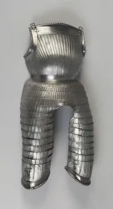 Breastplate with Tassets (Thigh Defenses), Germany, 1520-30 with some modern restoration