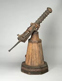 Breech-Loading Swivel Gun with Chamber on Stand, Western Europe, early 16th century