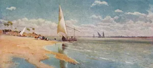 R Talbot Kelly Prints: A Breezy Day at Ayat, c1880, (1904). Artist: Robert George Talbot Kelly