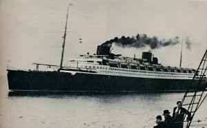 Black Smoke Gallery: Bremen: Germanys Candidate for the Speed Championship at Sea, c1935