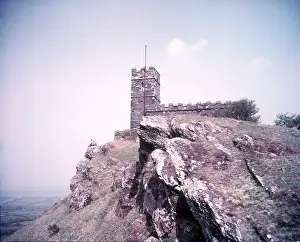 Remote Prints: Brent Tor Church, Dartmoor, Devon, c1955. Creator: Arthur Charles Kirby Ware