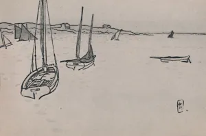 Riviere Prints: Breton Landscape, c. 1900s, (1946). Artist: Henri Riviere