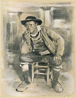 Dorothy Prints: Breton Peasant, 1903. Artist: Mortimer L Menpes