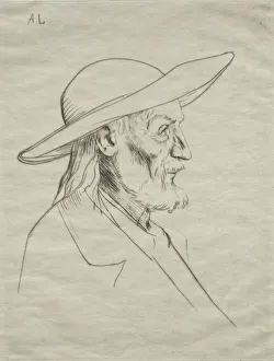 Breton Peasant. Creator: Alphonse Legros (French, 1837-1911)
