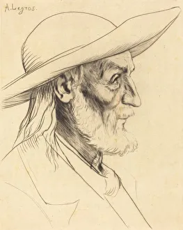 Breton Peasant (Paysan breton). Creator: Alphonse Legros