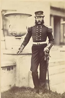 Grenadier Guard Gallery: Brevet Lieutenant Colonel Cure, 1856. Creator: Alfred Capel-Cure