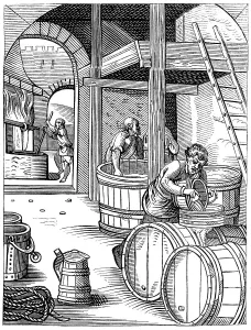 A Cabasson Prints: Brewer, 16th century (1849). Artist: Jost Amman
