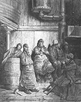 Doru Gallery: Brewers Men, 1872. Creator: Gustave Doré