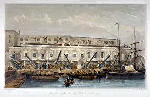 Brewers Quay, Chester Quay and Galley Quay, Lower Thames Street, City of London, 1841