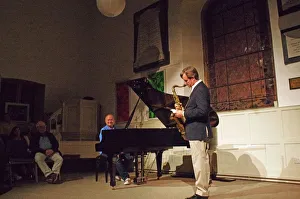 Brian Kellock and T Smith, Illminster Arts Centre, Illminster, Somerset, 2015. Artist
