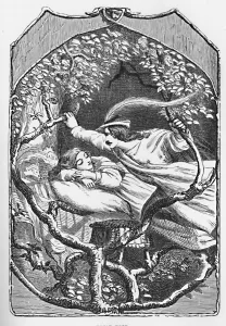 Wehnert Gallery: Briar Rose, 1901. Artist: Edward Henry Wehnert