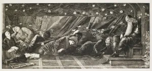 Burne Jones Edward Prints: The Briar Rose Series - The Council Chamber (II), c1870s, (1900). Creator: Unknown