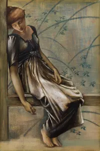 Enchanted Prints: The Briar Rose Series - Study for The Garden Court