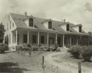 House Front Prints: The Briars, Natchez vic. Adams County