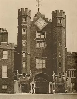 Pall Mall Gallery: Brick Gate House for a Royal Hunting Lodge in St. James s, c1935. Creator: Donald McLeish