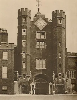 Pall Mall Gallery: Brick Gate House for a Royal Hunting Lodge in St. James s, c1935. Creator: Donald McLeish