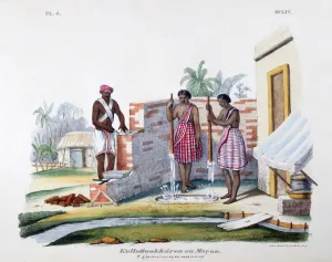 Carpentry Gallery: Bricklayer, 1828. Artist: Marlet et Cie