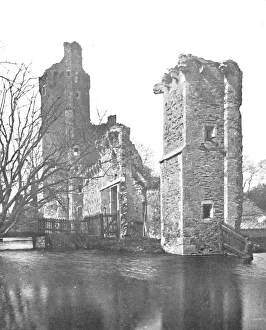 Brickwork at Caister Castle, Norfolk, 1903